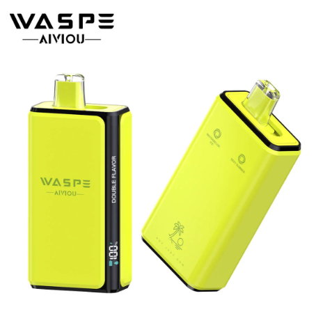 WASPE 2 in 1 100k PRO 2% 5% Nicotine Salt E-liquid LED Display TYPE-C Rechargeable Disposable Vapes E cigs Wholesale