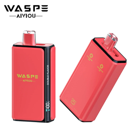 WASPE 2 in 1 100k PRO 2% 5% Nicotine Salt E-liquid LED Display TYPE-C Rechargeable Disposable Vapes E cigs Wholesale