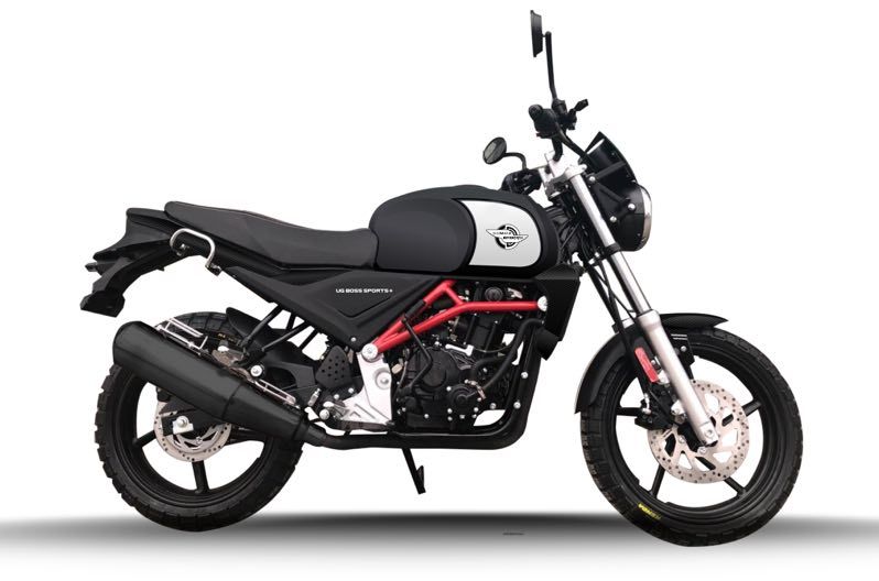 High powerful cafe racer scrambler