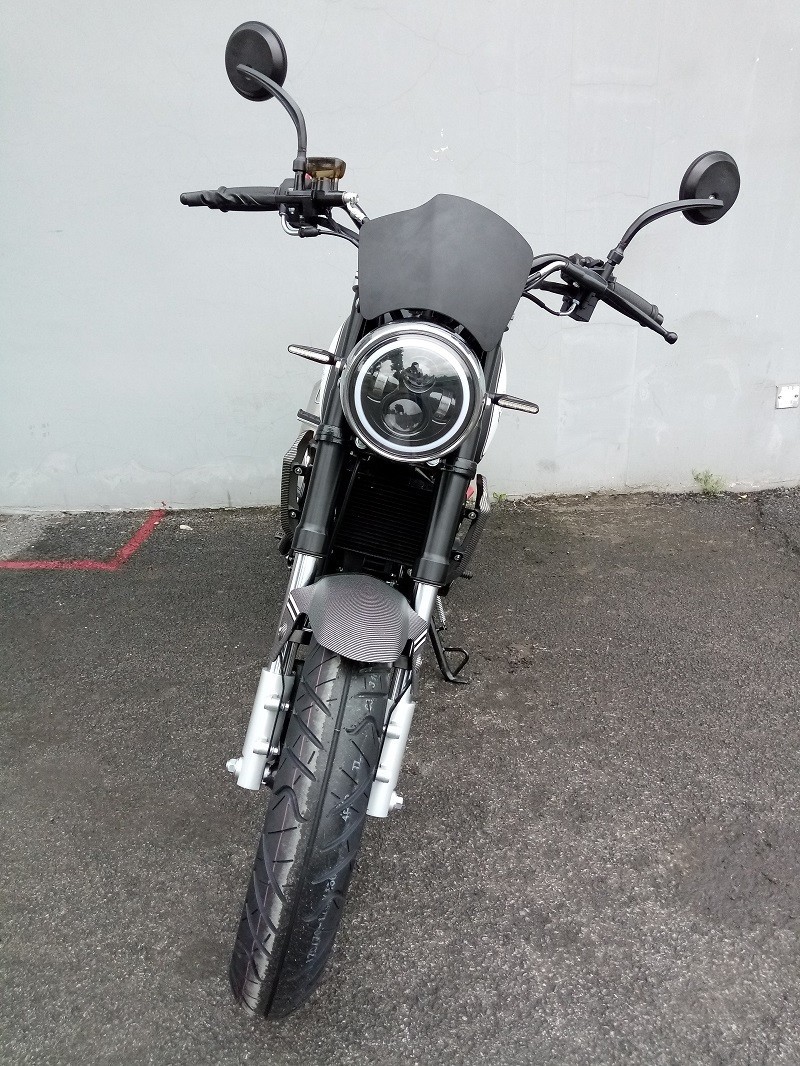 High powerful cafe racer scrambler