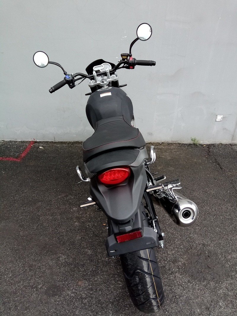 High powerful cafe racer scrambler