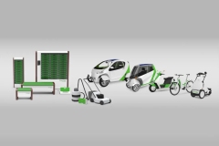 用于将 Bajaj Boxer BM100 CT100 改装成电动摩托车的配件