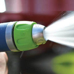 金属製2パターンガーデンホースノズル,金属製2ウェイガーデンウォータースプレーノズル