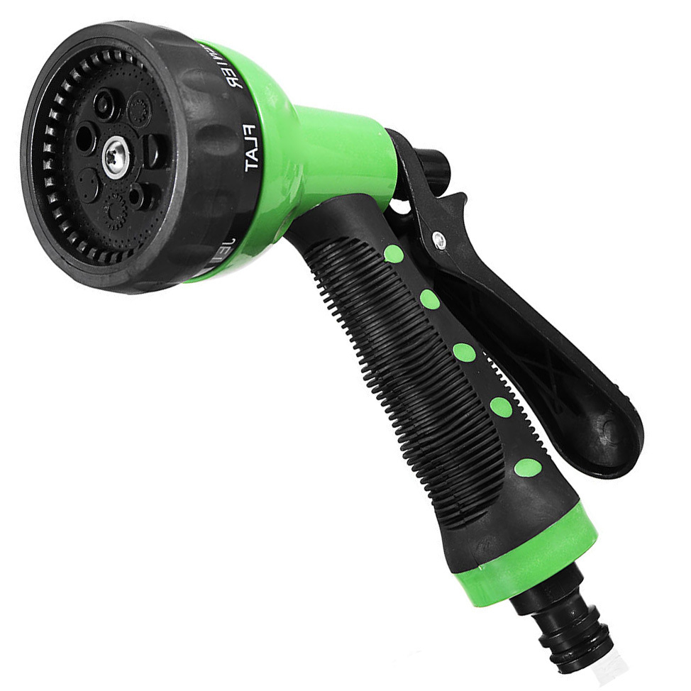 Plastic 7-Way Garden Water Spray Gun,Plastic 7-pattern garden water hose nozzle