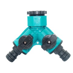 Plastic Garden Hose Y Splitter,Plastic Y 2-way garden hose splitter