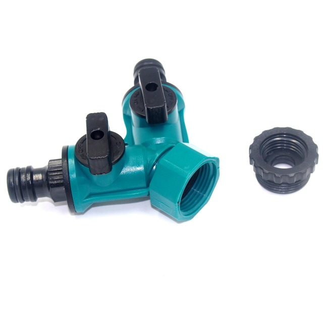 Plastic Garden Hose Y Splitter,Plastic Y 2-way garden hose splitter