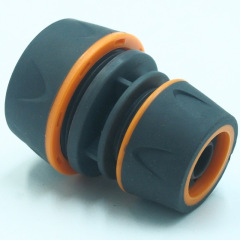Plastic 1/2 inch to 3/4 inch garden hose mender,Plastic soft 1/2"~3/4" garden hose mender