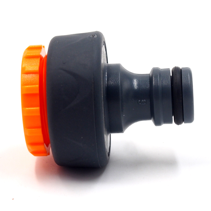 Plastic soft 1/2inch 3/4inch garden hose adaptor,Plastic 1/2"~3/4" tap connector