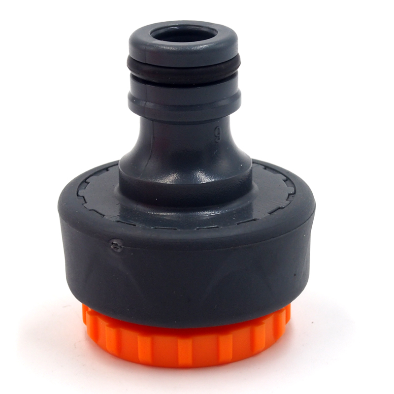 Plastic soft 1/2inch 3/4inch garden hose adaptor,Plastic 1/2"~3/4" tap connector