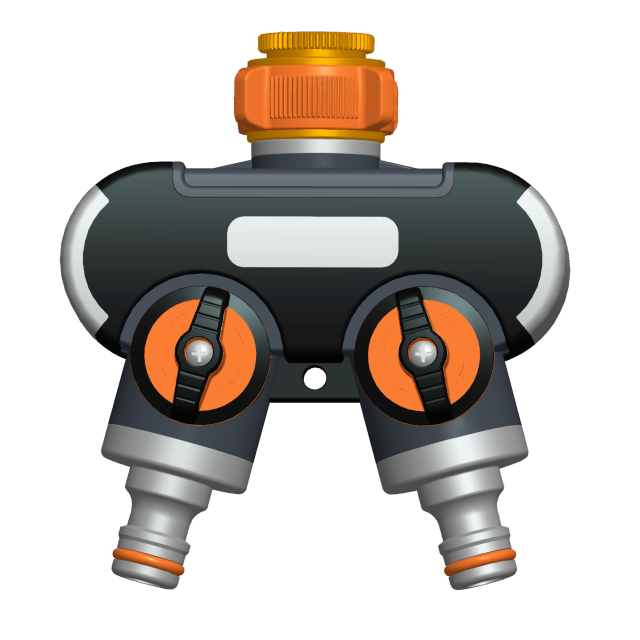 Water Hose 2-way Splitter For Garden,Garden Hose 2-way Y Splitter