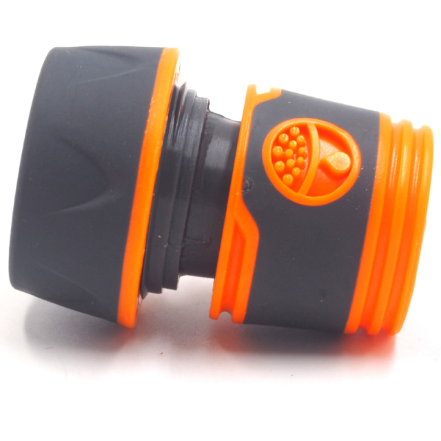 Plastic soft 3/4" garden hose quick connecor,Plastic 3/4" garden hose quick connector