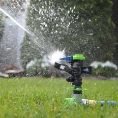 Plastic impulse sprinkler with plastic spike,Plastic impulse sprinkler with plastic spike