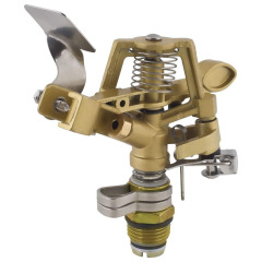 ガーデンウォーターインパクトスプリンクラーヘッド,金属製ガーデンスプリンクラーヘッド