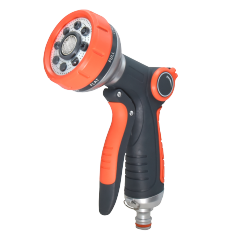 Plastic 8 Pattern Garden Hose Nozzle,Plastic 8 Way Garden Water Spray Gun