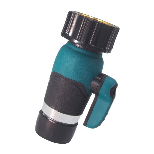 Válvula de cierre de agua del jardín,Adaptador de manguera de jardín de plástico con funda protectora
