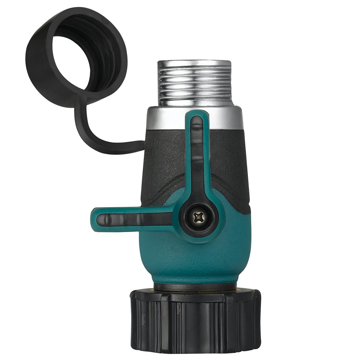 Garden Water Shut Off Valve,Plastic Garden Hose Adapter with protect sleeve