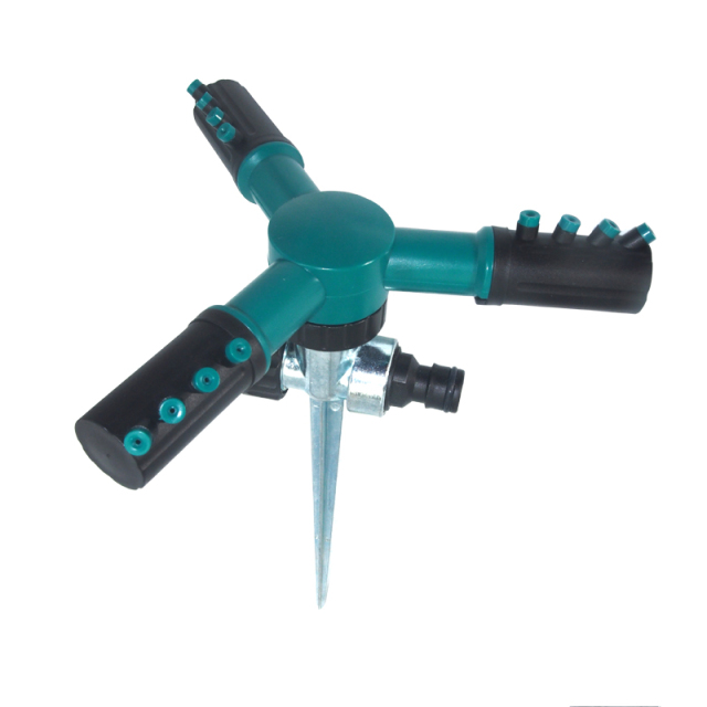 Gartenwasser-Rasensprenger mit Metallspitze,Kunststoffsprinkler mit Metallspitze