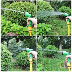 10m マウンテンガーデンウォーターホースリール,プラスチック製 10m 壁掛け式ガーデンホースリール