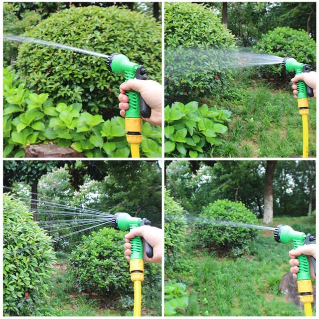 10m マウンテンガーデンウォーターホースリール,プラスチック製 10m 壁掛け式ガーデンホースリール