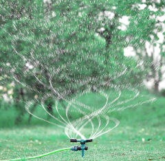 Gartenwasser-Rasensprenger mit Metallspitze,Kunststoffsprinkler mit Metallspitze