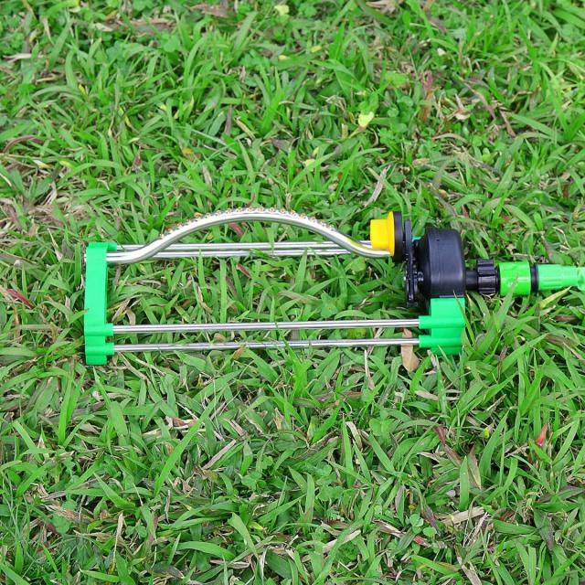 Aspersor oscilante de agua para jardín de 18 hoyos,aspersor oscilante de agua para jardín