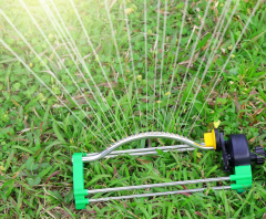 Aspersor oscilante de agua para jardín de 18 hoyos,aspersor oscilante de agua para jardín