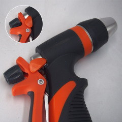 金属製2ウェイスマートガーデンホースノズル,ホースノズル、水ホースノズル、高圧ホースノズル、最高のホースノズル