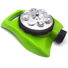 Stationärer 8-Wege-Wassersprinkler aus Metall,Metall-Sprühsprinkler mit 8 Mustern