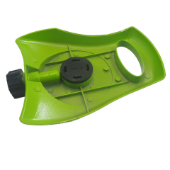 Stationärer 8-Wege-Wassersprinkler aus Metall,Metall-Sprühsprinkler mit 8 Mustern