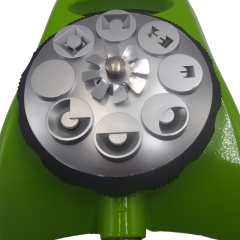 Stationärer 8-Wege-Wassersprinkler aus Metall,Metall-Sprühsprinkler mit 8 Mustern