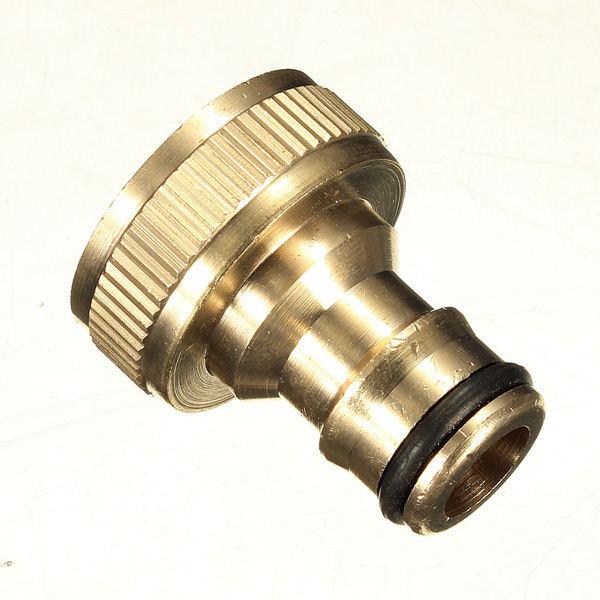 Messing 3/4" Gartenschlauchhahnanschluss,Kupferner 1/2"~3/4" Gartenschlauchadapter