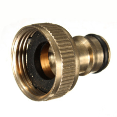 brass 3/4" garden hose tap connector,Copper 1/2"~3/4" garden hose adapter