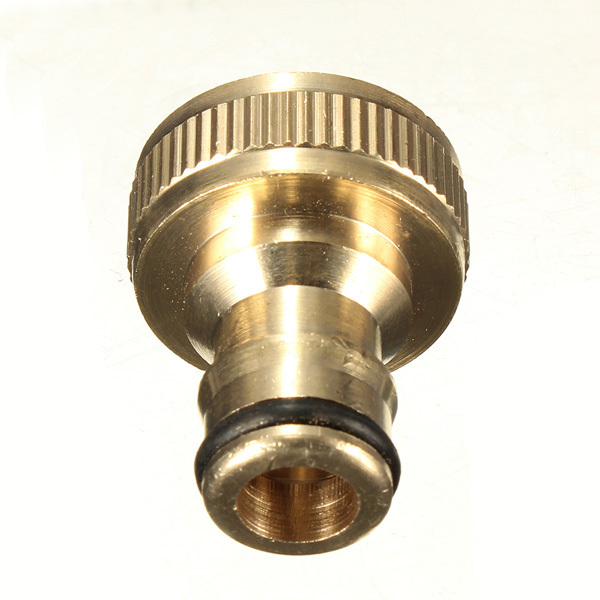 Messing 3/4" Gartenschlauchhahnanschluss,Kupferner 1/2"~3/4" Gartenschlauchadapter