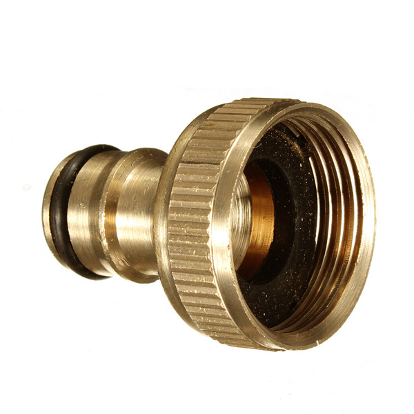 Messing 3/4" Gartenschlauchhahnanschluss,Kupferner 1/2"~3/4" Gartenschlauchadapter