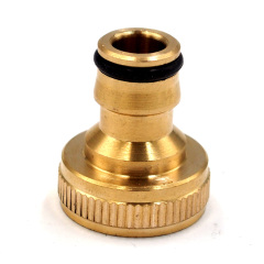 brass 3/4" garden hose tap connector,Copper 1/2"~3/4" garden hose adapter