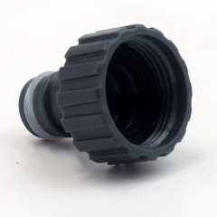 Plastic 3/4" garden hose tap connector,3/4" female thread water hose adapter