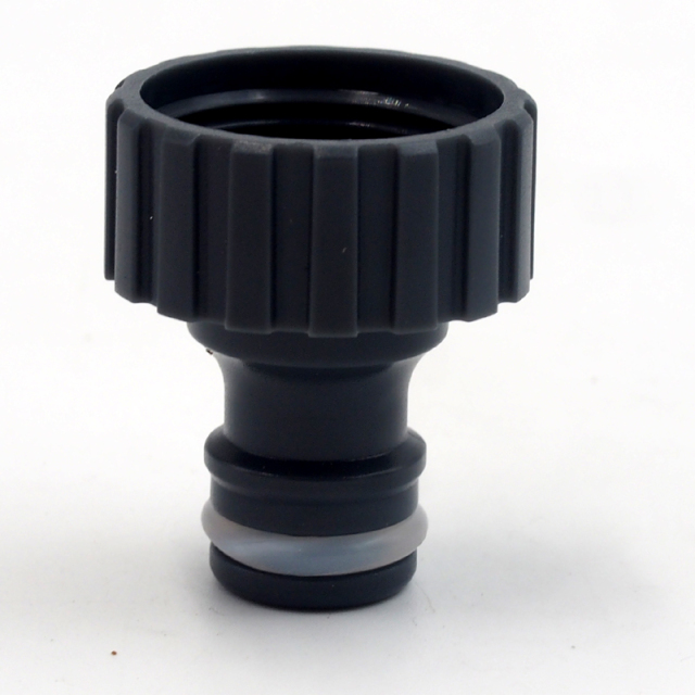 Plastic 3/4" garden hose tap connector,3/4" female thread water hose adapter