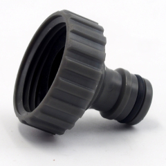 Conector de torneira de jardim de plástico de 1 polegada,Adaptador de rosca fêmea de plástico de 1"