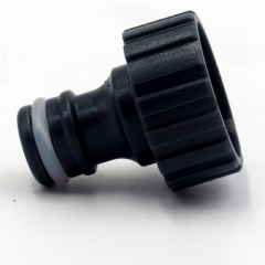 Plastic 3/4" garden hose tap connector,3/4" female thread water hose adapter