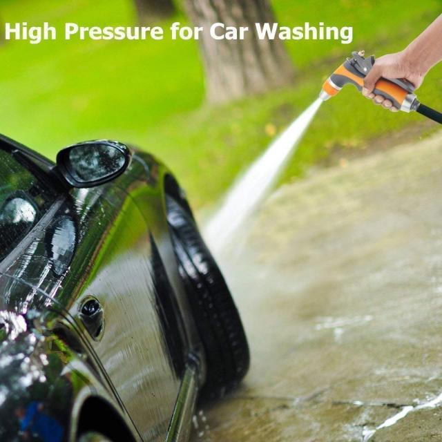 Juego de boquillas rociadoras de jardín de plástico de 2 vías,Juego de boquillas para manguera de jardín de alta presión