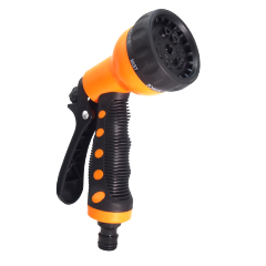 Plastic 7 Pattern Trigger Nozzle Set,Plastic multi-function garden water nozzle set