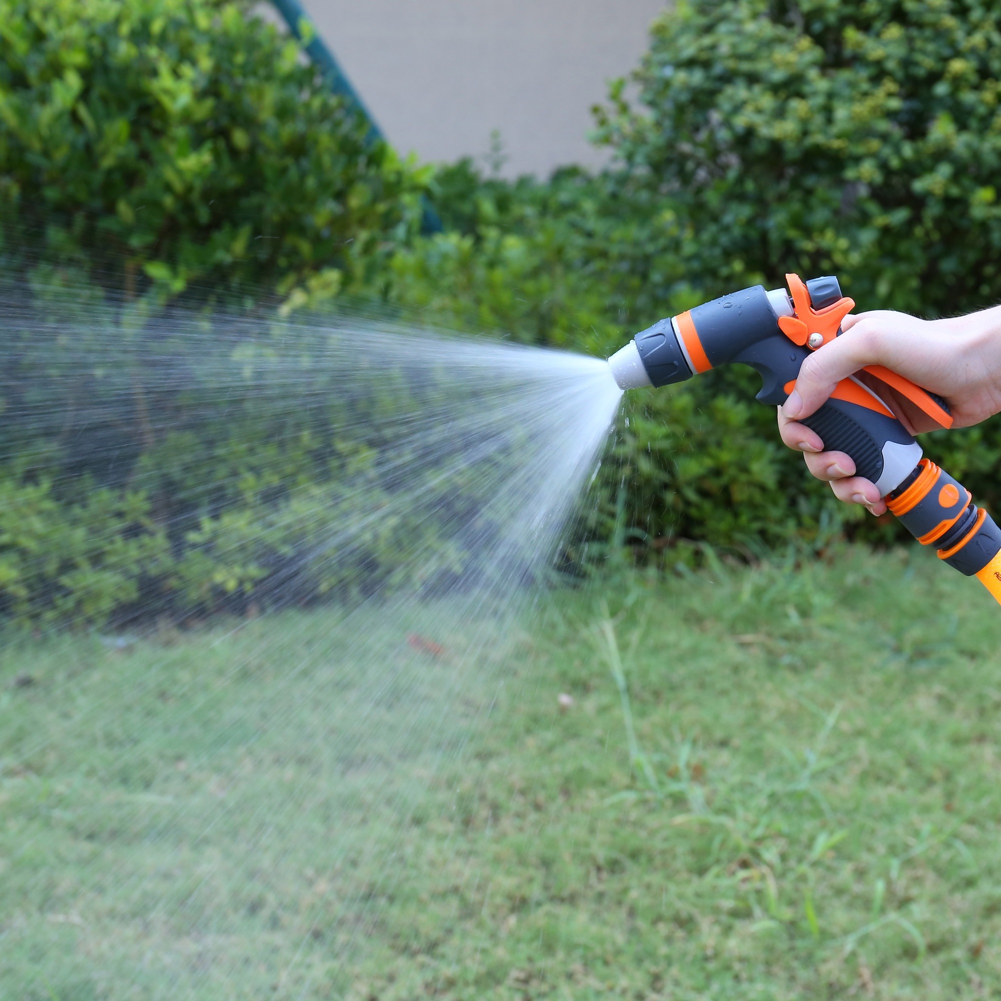 Plastic 2-way Garden Hose Nozzle Set,Plastic 2-way garden spray hose nozzle set