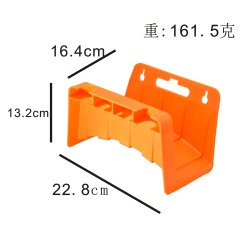 15M Garden Water Hose Holder,Plastic wall mounted garden hose hanger