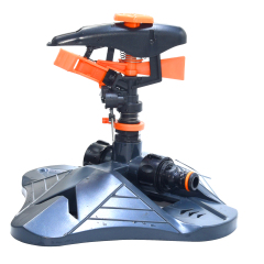 Manguera de agua de jardín de plástico con aspersor de impulso para césped,Aspersor de césped de impulso de plástico