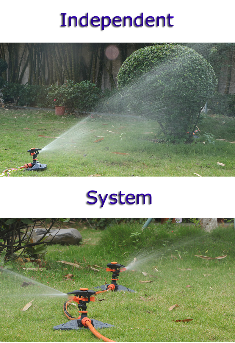 Plastic Garden Water Hose Impulse Sprinkler For Lawn,Plastic impulse Lawn Spray Sprinkler