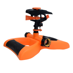 Hベース付きプラスチック製散水ホーススプリンクラー,ガーデンインパクトスプリンクラー（ベース付き）