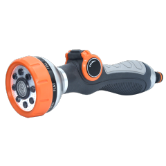 Gartenwasserschlauchdüse mit mehreren Mustern,Garten-Wassersprühdüse mit Daumenventil aus Kunststoff