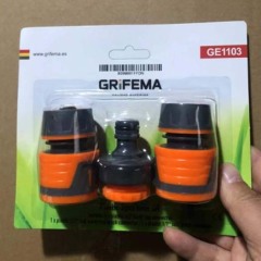 Gartenschlauch weich 1/2" Schnellverbinder-Set,Schlauch-Schnellverbinder-Set, Gartenschlauch-Schnellverbinder-Set, Gartenschlauch-Schnellkupplungs-Set, Gartenschlauch-Adapter-Set, Gartenschlauch-Anschluss-Set