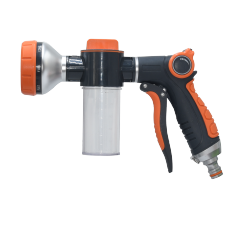 Gartenseifenwasser-Sprühpistole aus Kunststoff,Gartenseifenwasser-Sprühpistole mit 8 Mustern