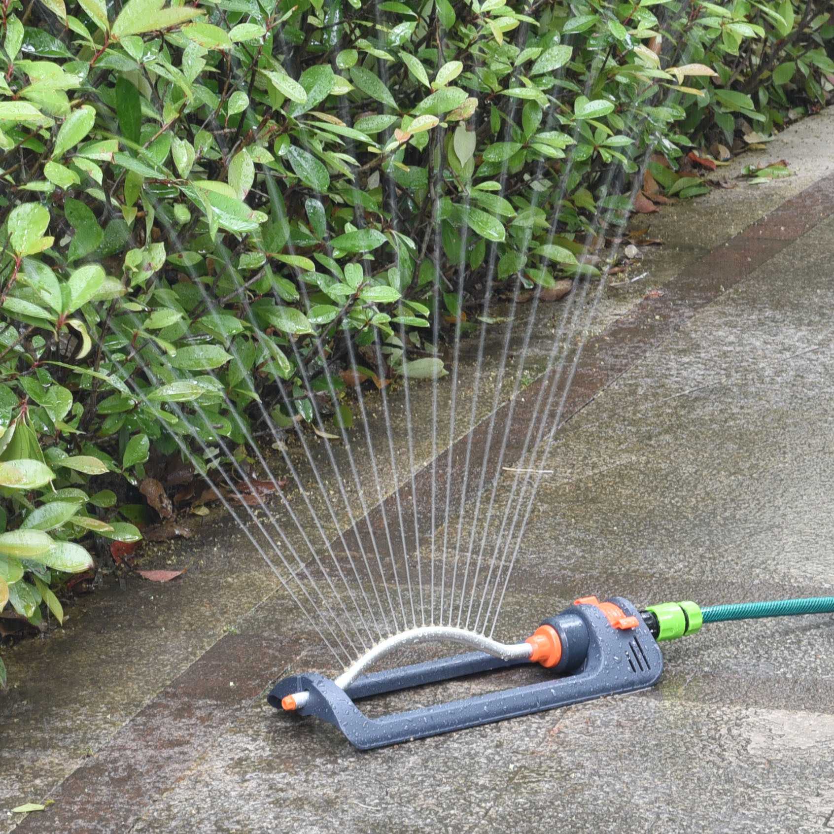 Aspersor oscilante de agua para jardín de plástico de 19 agujeros,Aspersor oscilante de agua de plástico de 19 agujeros